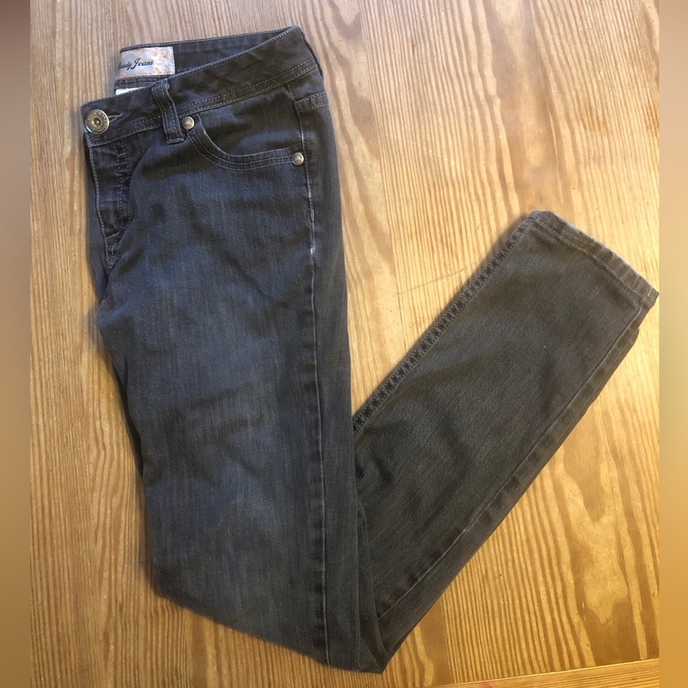 Brody Women’s grey/black skinny jeans. Size 30.